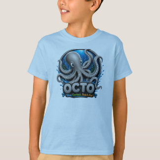Octo Octopus – Stay Curious. Reach Far. T-Shirt