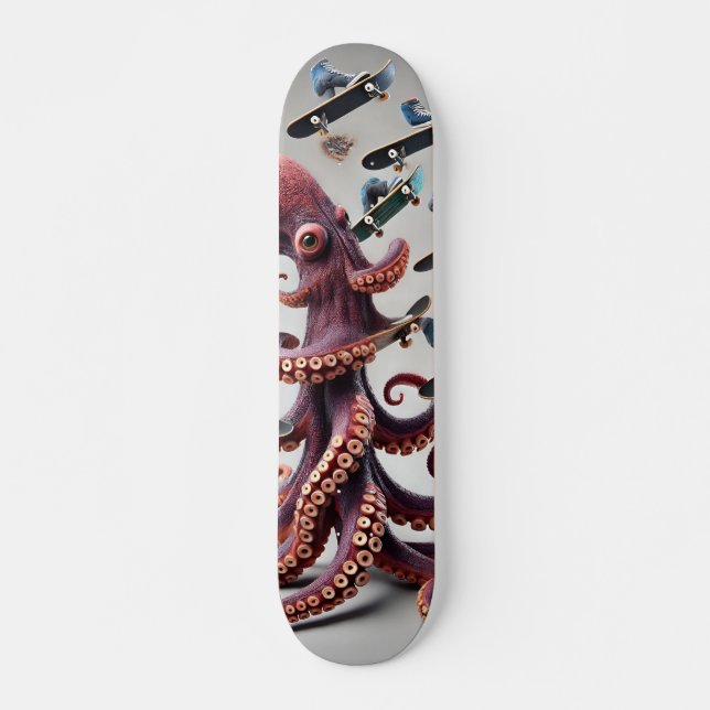 Octo Shredder Skateboard (Front)