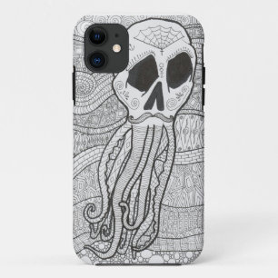 Octo Skull Zentagles for iPhone 5 11 Case