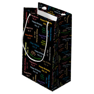 October, 12 Birthday Gift Bag