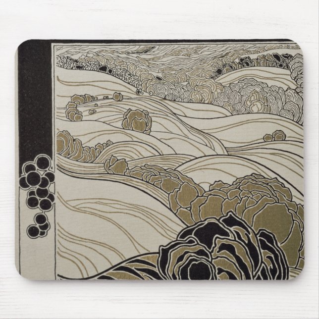 October, 1901 mouse mat (Front)