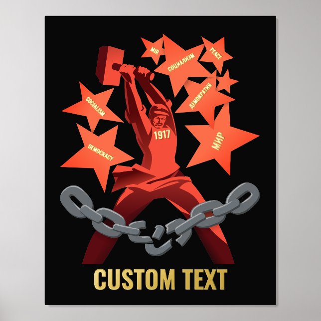 October 1917 Poster (Front)