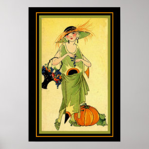 October 1922 Art Deco Print 13x19
