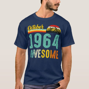October 1964 Birthday Gift Shirt Vintage October 1