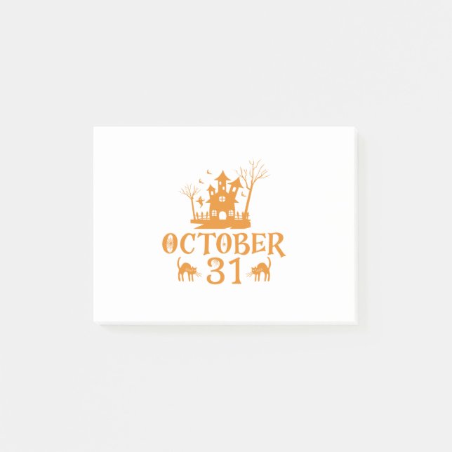 October 31-halloween-october-scary-spooky-31-funny post-it notes (Front)