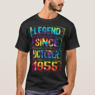 October 67 Years Old Since 1955 67th Birthday  Tie T-Shirt
