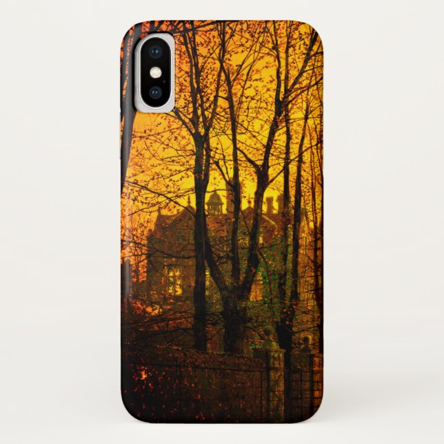 October Afterglow John Atkinson Grimshaw Case-Mate iPhone Case (Back)