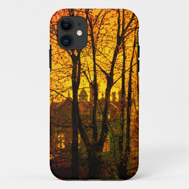 October Afterglow John Atkinson Grimshaw Case-Mate iPhone Case (Back)