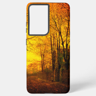 October Afterglow John Atkinson Grimshaw Samsung Galaxy Case