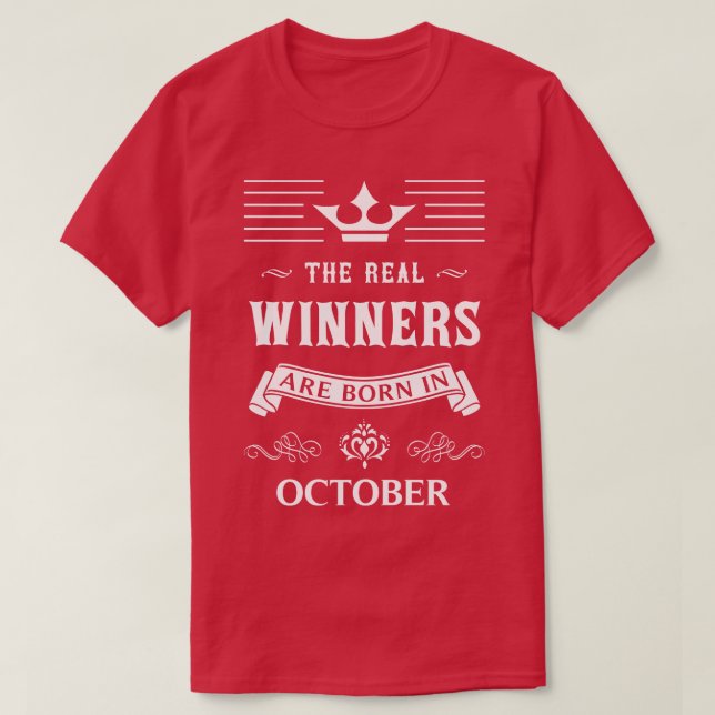 October birthday gift T-Shirt (Design Front)