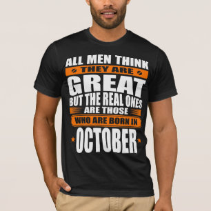 October Birthday T-Shirt