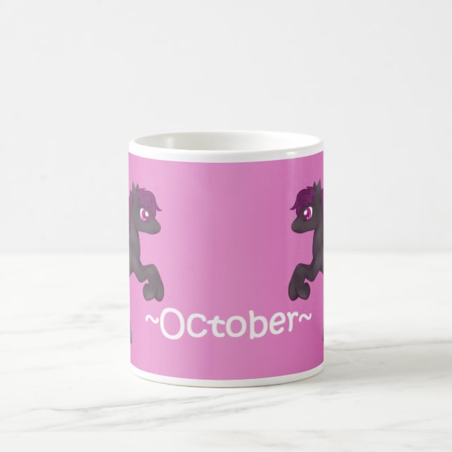 October Birthstone Pegasus Pony Mug (Center)