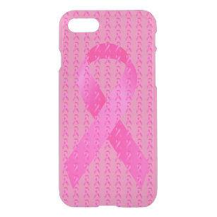 October Breast Cancer Awareness Month Pink Ribbon iPhone SE/8/7 Case