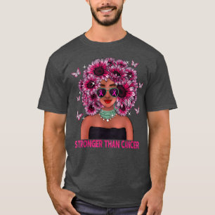 October Breast Cancer Warrior Support Pink Ribbon  T-Shirt