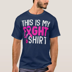 October Breast Cancer Warrior Support Pink Ribbon T-Shirt