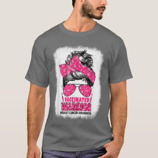 October Breast Cancer Warrior Support Pink Ribbon  T-Shirt