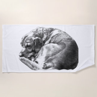 October Calm Beach Towel