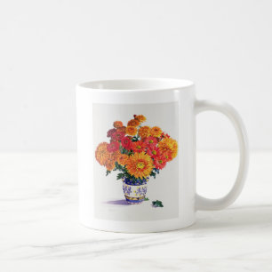 October Chrysanthemums Coffee Mug
