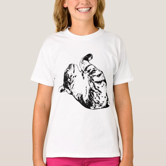 October Curl Quiet T-Shirt (Front)