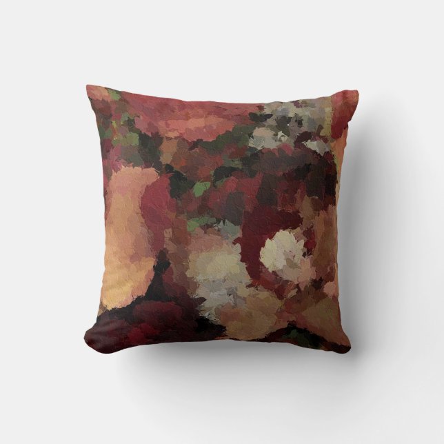 October Floral Pillow (Front)