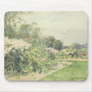 October Flowers Mouse Mat