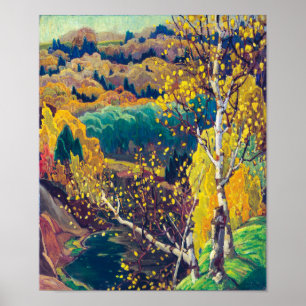 October Gold   Franklin Carmichael   Poster