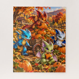 October Has Arrived Jigsaw Puzzle