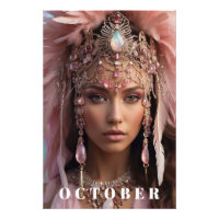 *~ OCTOBER Headdress TOURMALINE  OPAL AP53