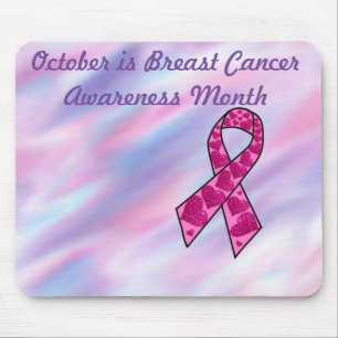October is Breast Cancer awareness month Mouse Mat