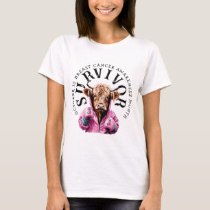 October is Breast Cancer Awareness SURVIVOR T-Shirt