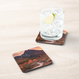 October Light on Headlight Basin Coaster