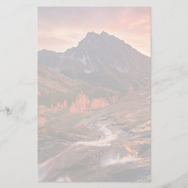 October Light on Headlight Basin Stationery (Front)