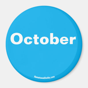 October Magnet