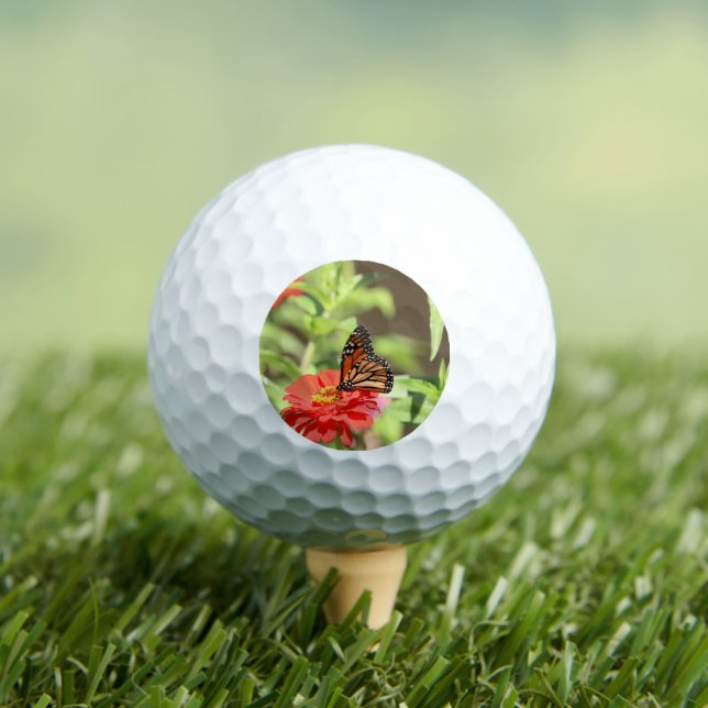 October Monarch  Golf Balls (Insitu Tee)