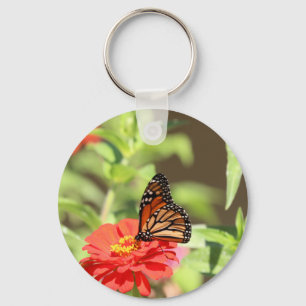 October Monarch    Key Ring