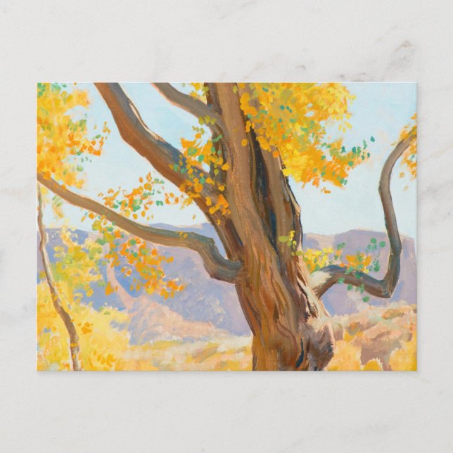 October Morning, 1940 by Maynard Dixon Postcard (Front)