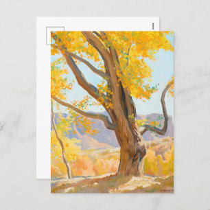 October Morning by Maynard Dixon Holiday Postcard