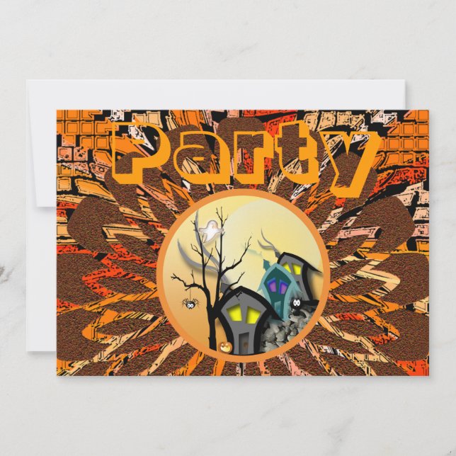 October Party Invitation (Front)