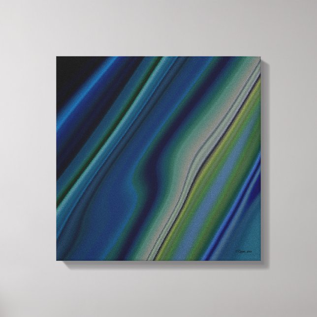 October Rain Canvas Print (Front)