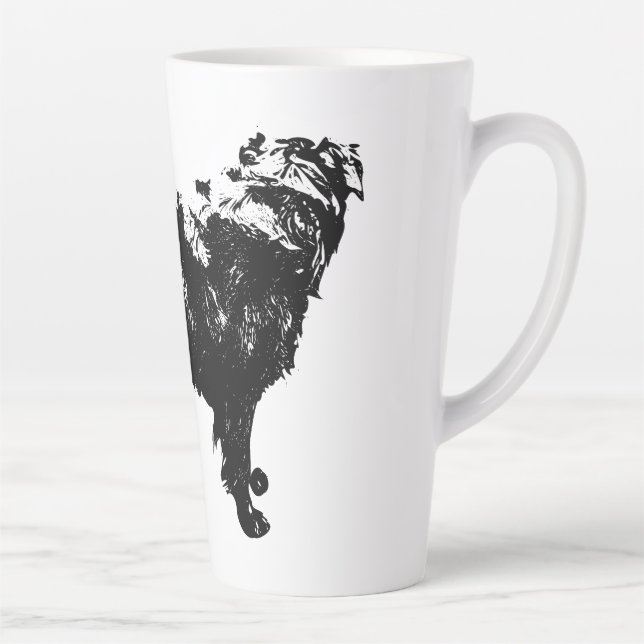 October Ring Poise Latte Mug (Right)
