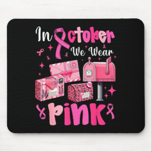 October We Wear Nk Breast Cancer Awareness Stal Wo Mouse Mat