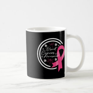 October We Wear Pink Breast Cancer Awareness Drago Coffee Mug