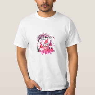 October We Wear Pink Gnomes T-Shirt