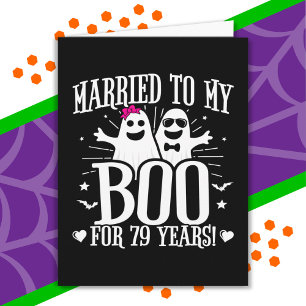 October Wedding Anniversary Funny 79th Anniversary Card