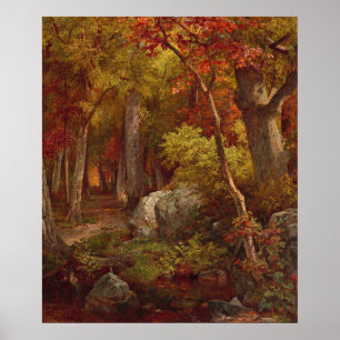October - William Trost Richards Fine Art Poster