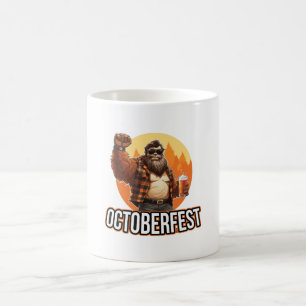 Octoberfest Bigfoot Coffee Mug