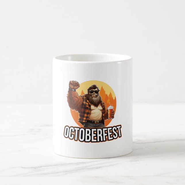 Octoberfest Bigfoot  Coffee Mug (Center)