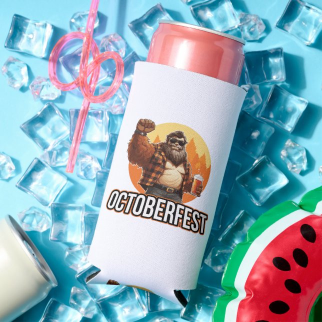 Octoberfest Bigfoot  Seltzer Can Cooler (In Situ Summer)