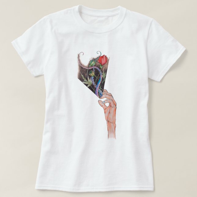 Octohand, Octopus Hand T-Shirt (Design Front)