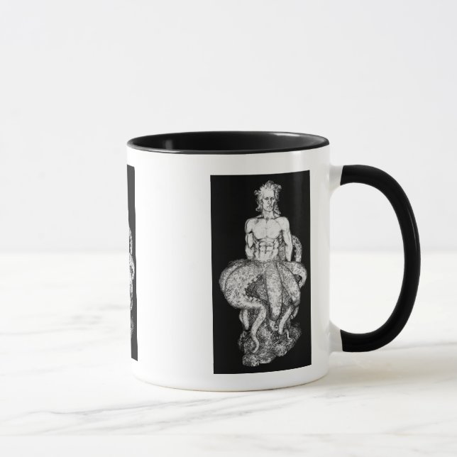 Octoman Merman ~ Do you like mermaids? Mug (Right)